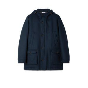 Boglioli Wool/Cashmere Hooded Parka